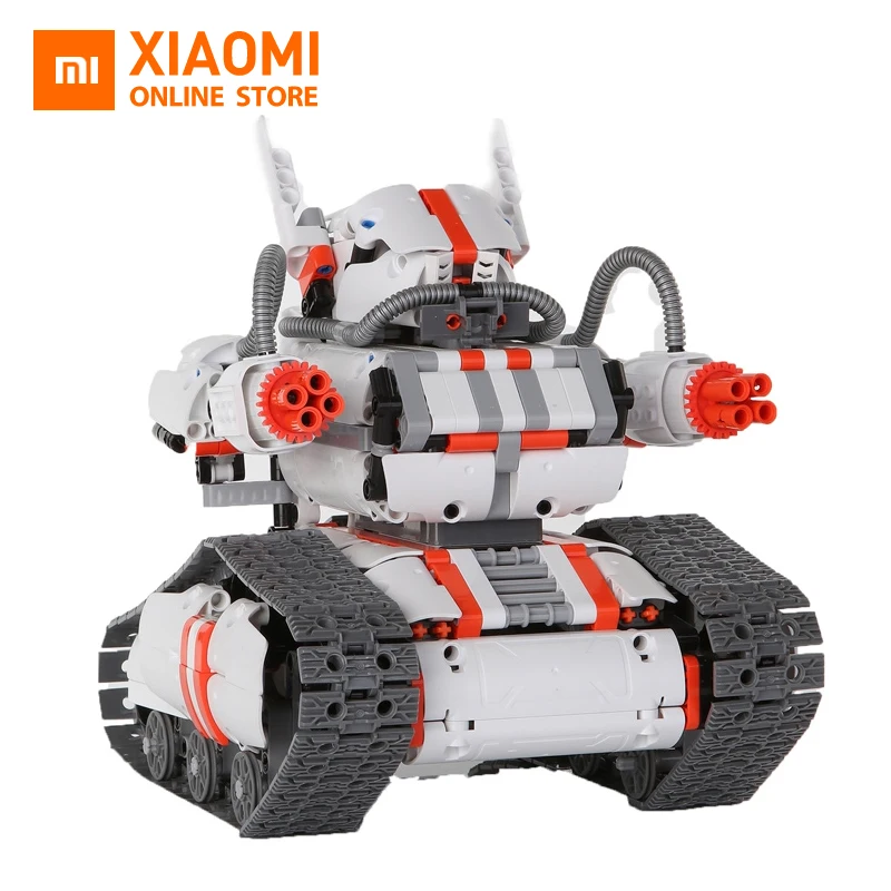Оригинальный робот танк Xiaomi Mitu Mecha гусеничная база строительные блоки робота