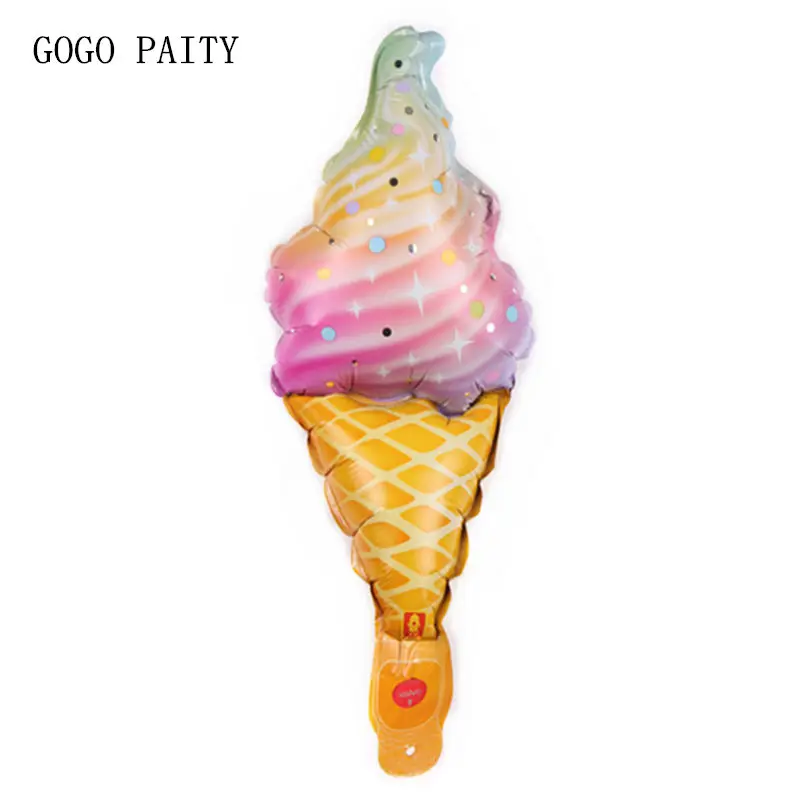 GOGO PAITY новые мини маленькие радужные мороженое алюминиевые шары праздничное