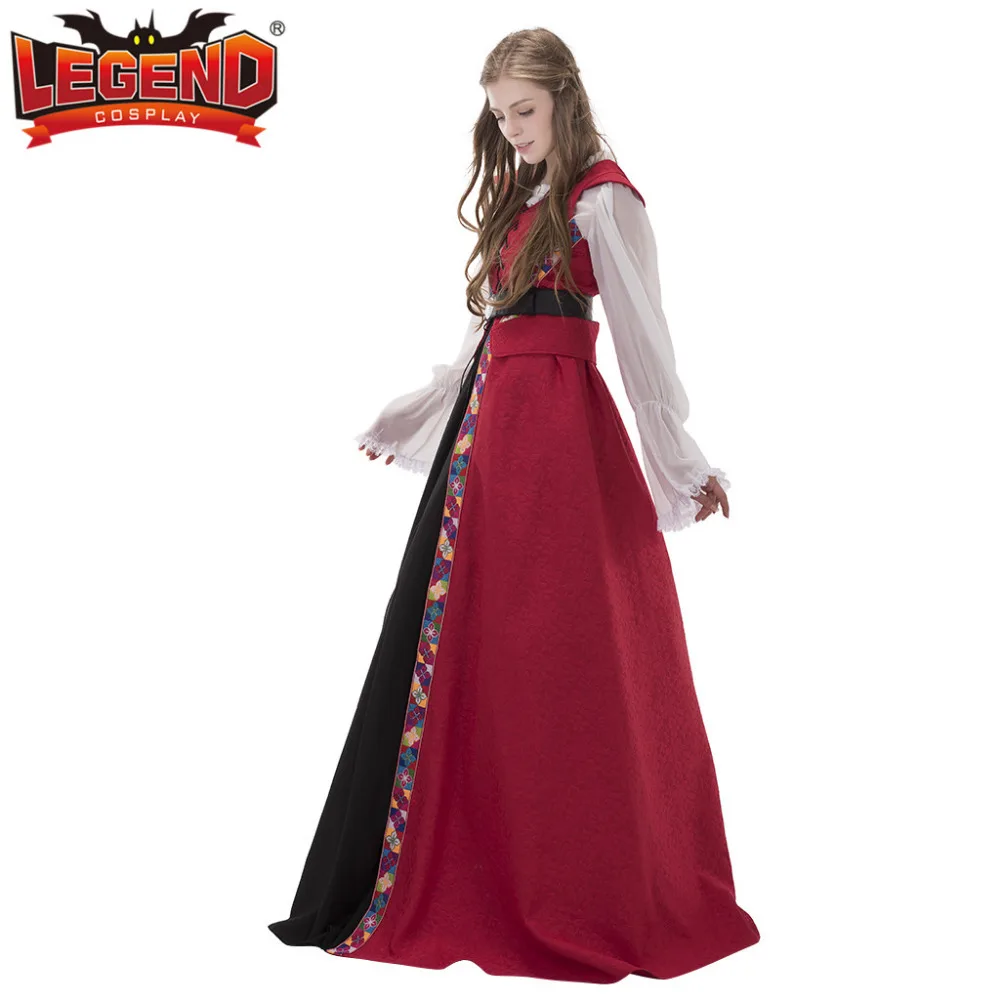 Винтажное средневековое платье Ренессанс 18 го века гражданская война