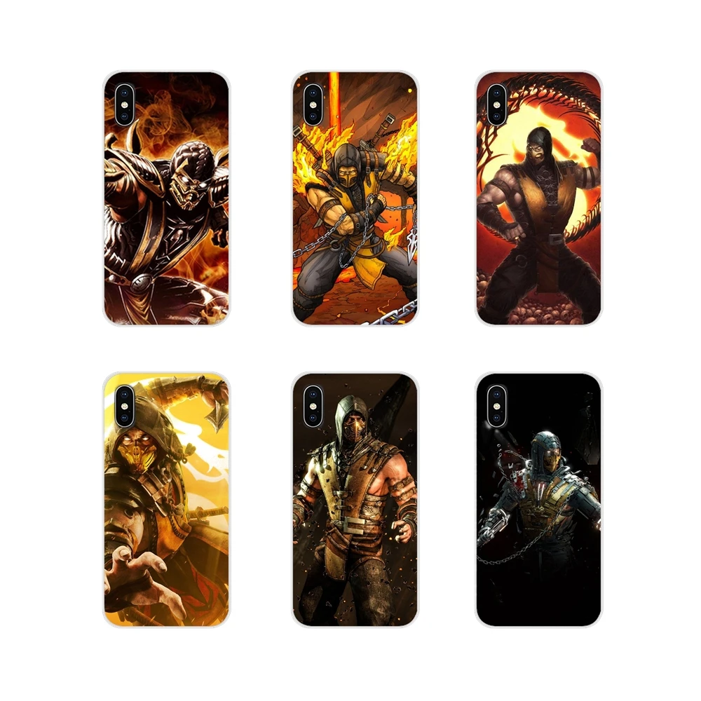 Чехлы Scorpion In More Kombat для мобильных телефонов чехлы Xiaomi Redmi Note 6A MI8 Pro S2 A2 Lite Se MIx 1 Max 2 3