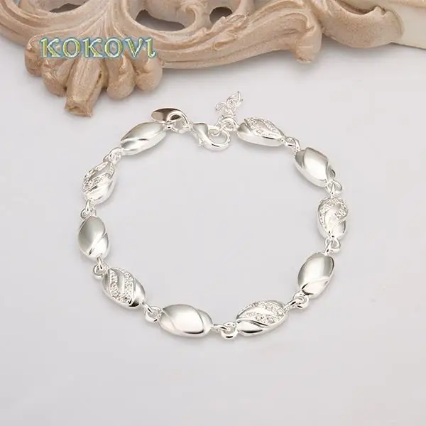 H328 new Latest Women Classy Design good silver bracelet Factory Direct Sale | Украшения и аксессуары
