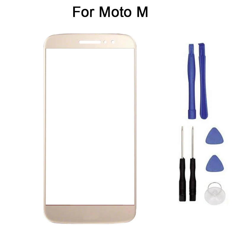 Новый сенсорный экран для Motorola Moto M дигитайзер Передняя стеклянная Сенсорная