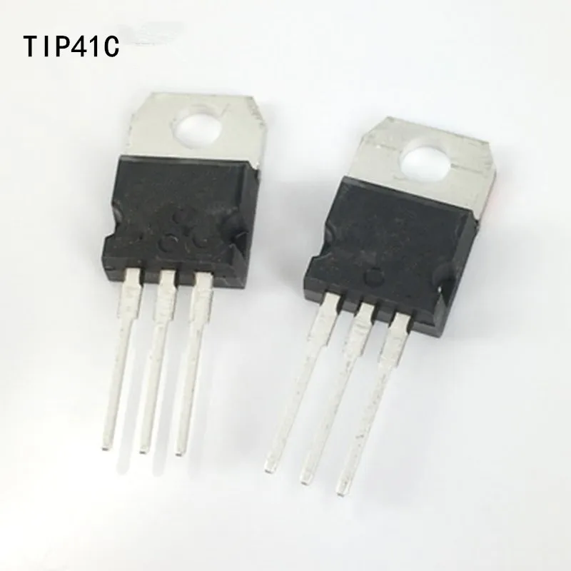 100 шт. транзистор питания TIP41C TIP41 TO-220 NPN новинка | Обустройство дома