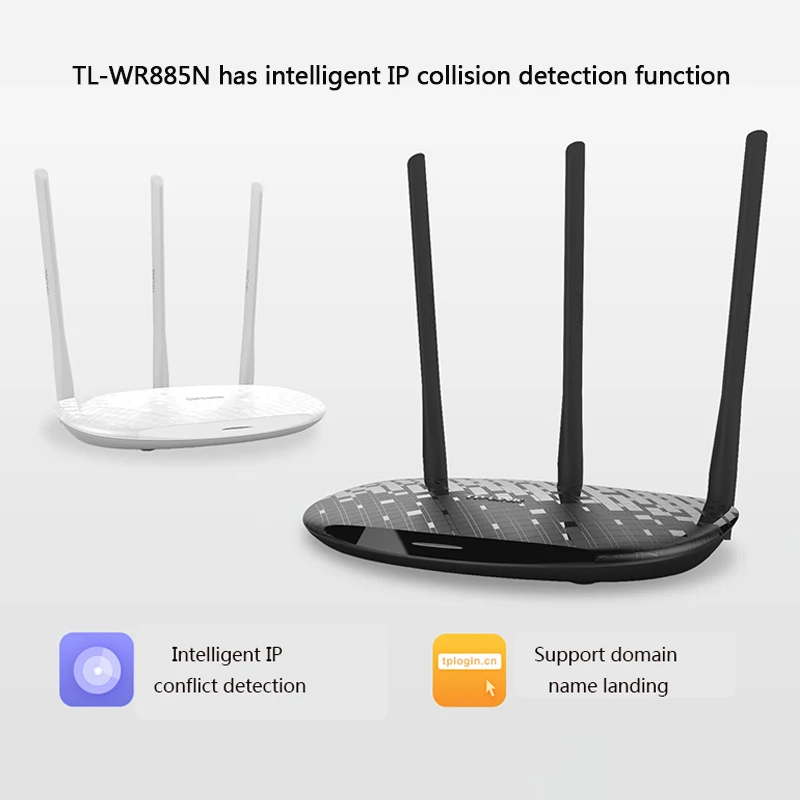 TP Link Беспроводной маршрутизатор 450 Мбит Wifi TL WR885N 2.4g беспроводное устройство Wi Fi