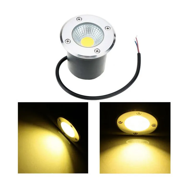 

2018 New IP68 COB 7W 10W Waterproof LED Underground Light Outdoor Ground Garden Path Floor Buried Yard Spotlight Landscape Lamps