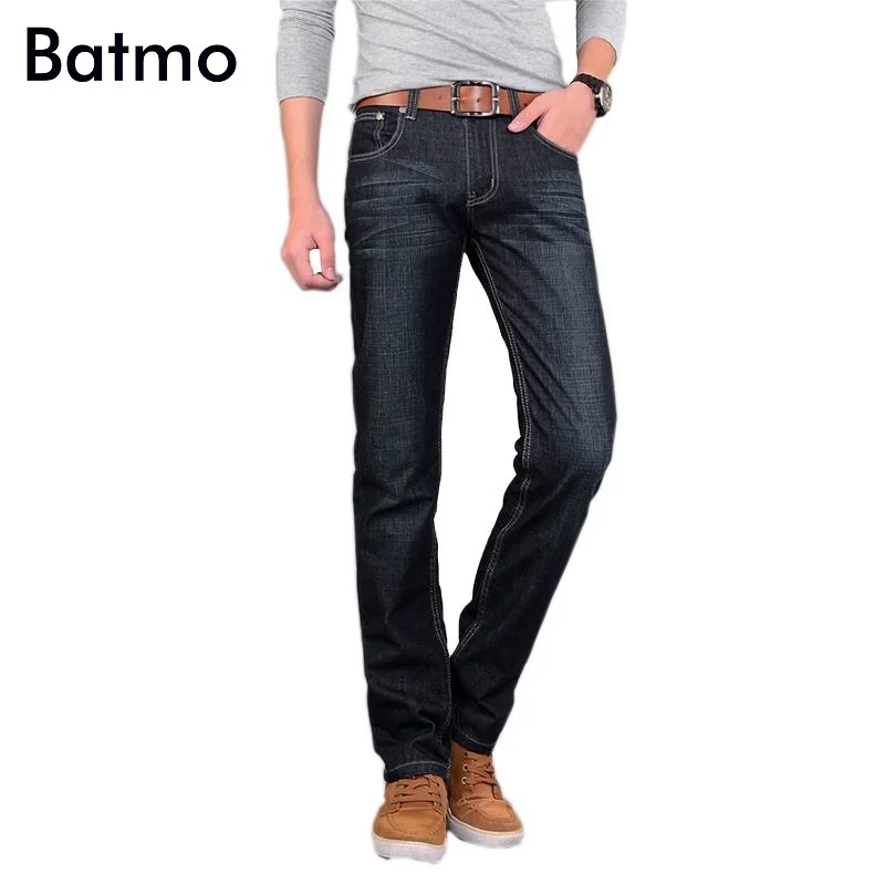 Новинка 2018 высококачественные классические повседневные обтягивающие джинсы