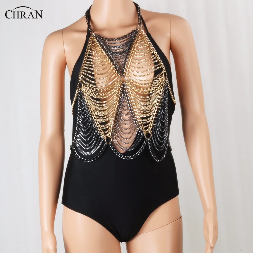 Женское пляжное ожерелье Chran модное потрясающее привлекательное ожерелье-бикини