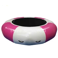 free shipping 2m inflatable water trampoline series splash padded water bouncer inflatable bouncer jump water trampoline bounce