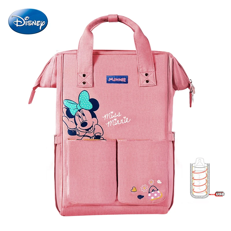 Disney Mummy сумка модные изоляционные сумки большой емкости дорожный рюкзак многофункциональный двойной наплечный рюкзак сумка для детской бутылочки