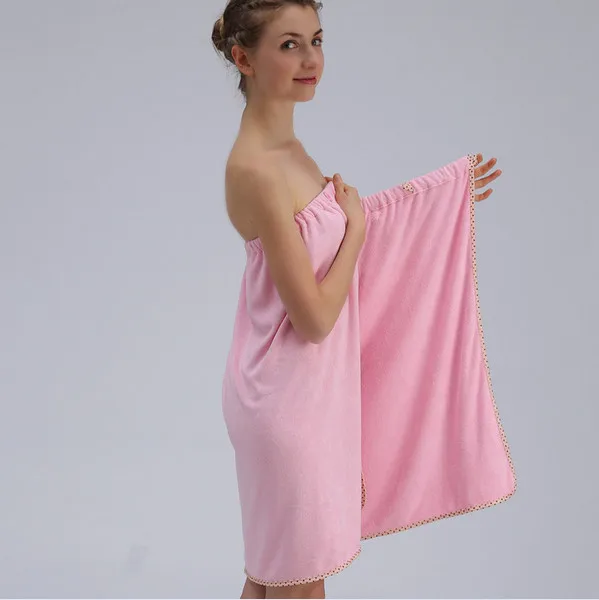 Простой чистый хлопок мягкие и впитывающий халат увеличенное уплотнение большой