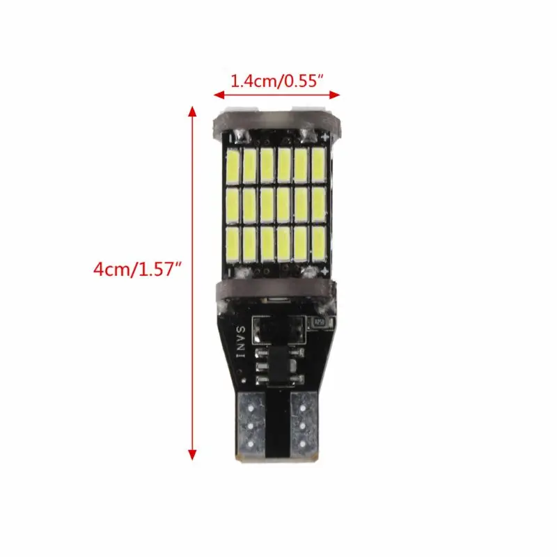 12 В автомобильный 45-SMD 4014 светодиодный фсветильник заднего хода супер яркая