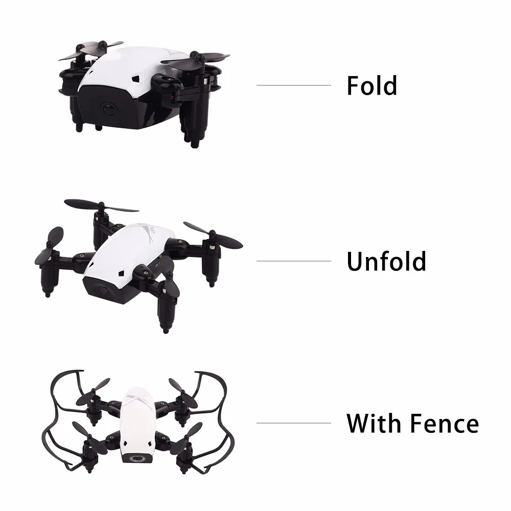 Wi Fi FPV мини Дрон с камерой HD складное зарядное устройство для квадрокоптера Микро