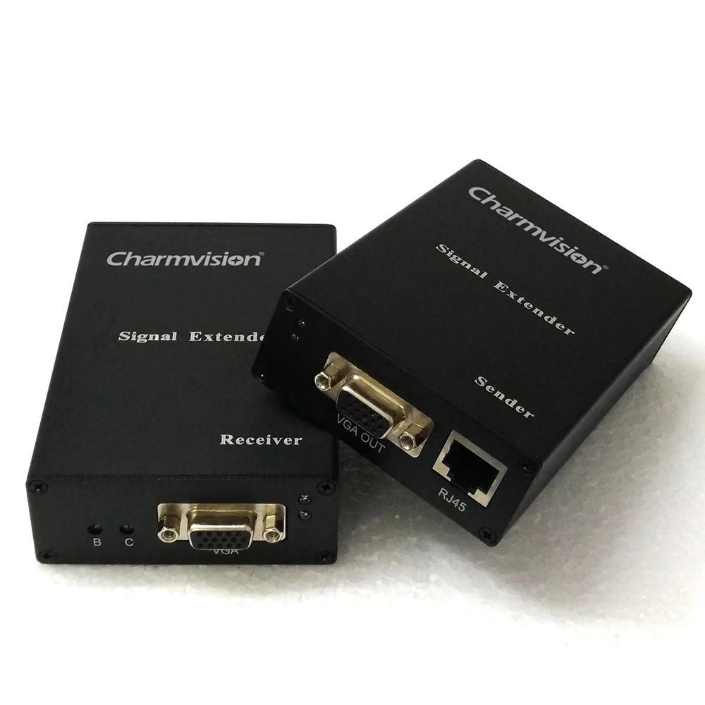 Цветной удлинитель VGA Charmvision EV200HR 200 м в реальном времени с разъемом AUX 3 5 мм 15