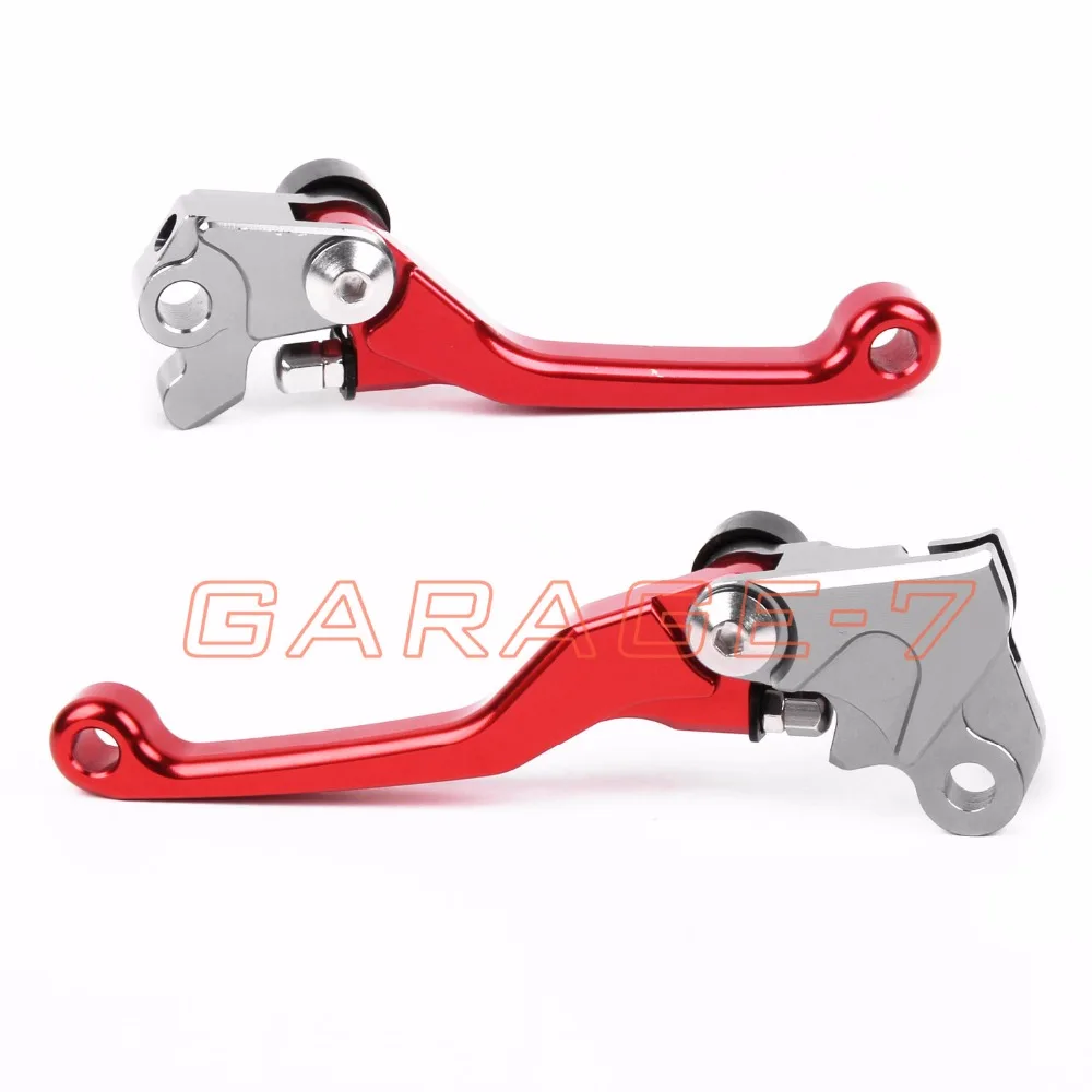 Для Honda CR125R 250R CRF250R CRF250X CRF450X 2004 2019 Комплект тормозных рычагов сцепления с ЧПУ для