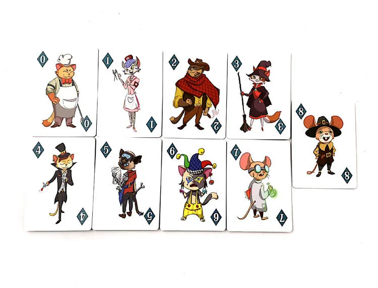 Игровая карточка для кошки Rat A Tat английская версия детские развивающие игрушки