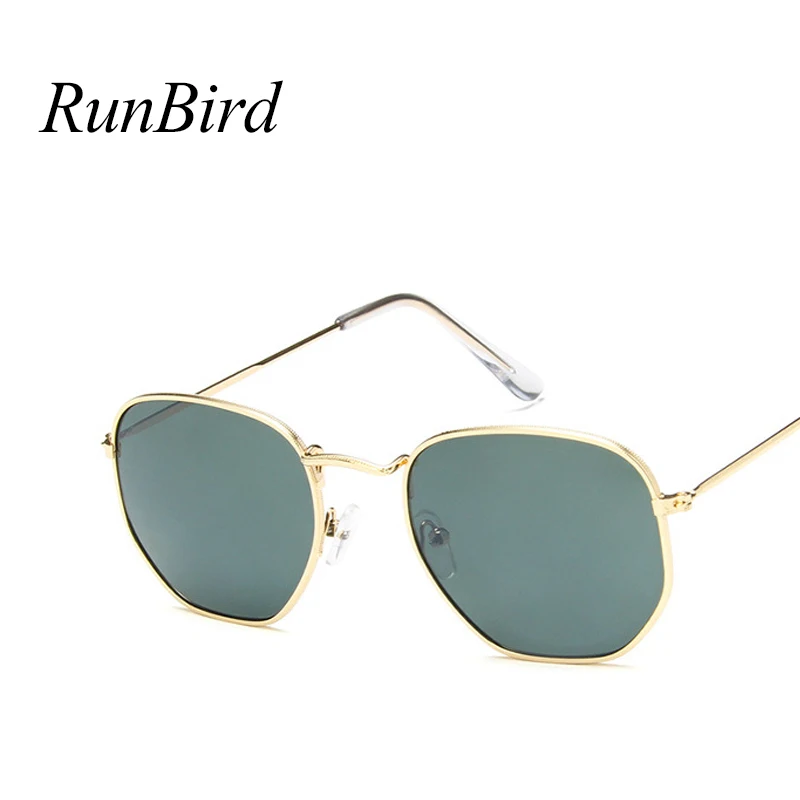 Солнцезащитные очки RunBird для мужчин и женщин винтажные зеркальные солнечные