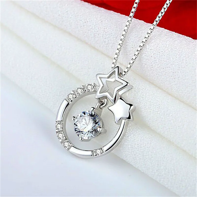 2018 new Cute dream wishing star pendant Have you in the Pendant for woman girl lover wedding Ball Party gift | Украшения и