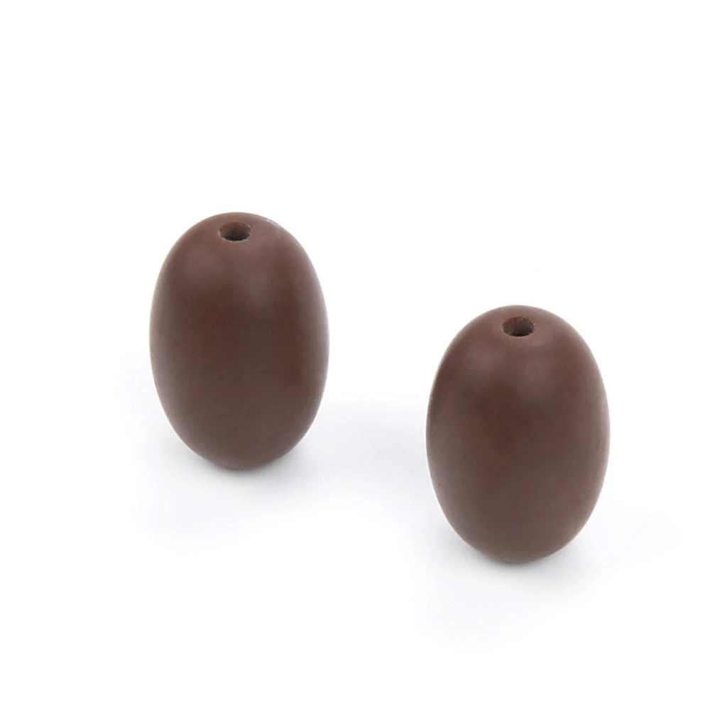 Cuentas de silicona de uva para dentici&oacute;n, mordedor de silicona de grado alimenticio, juguete suave para dientes de beb&eacute;, collar masticable sin BPA, venta al por mayor-4