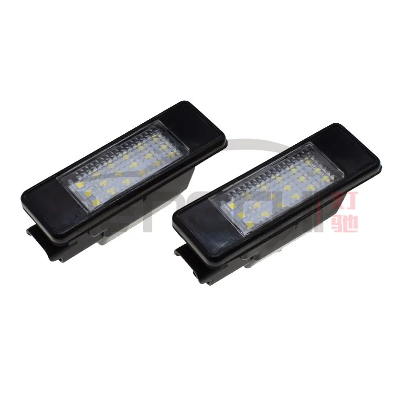 2 Pcs 12 V 18 LED Nombre de Plaque D'immatriculation Lampe Pour Peugeot106 1007 207 407 508 | Автомобили и мотоциклы