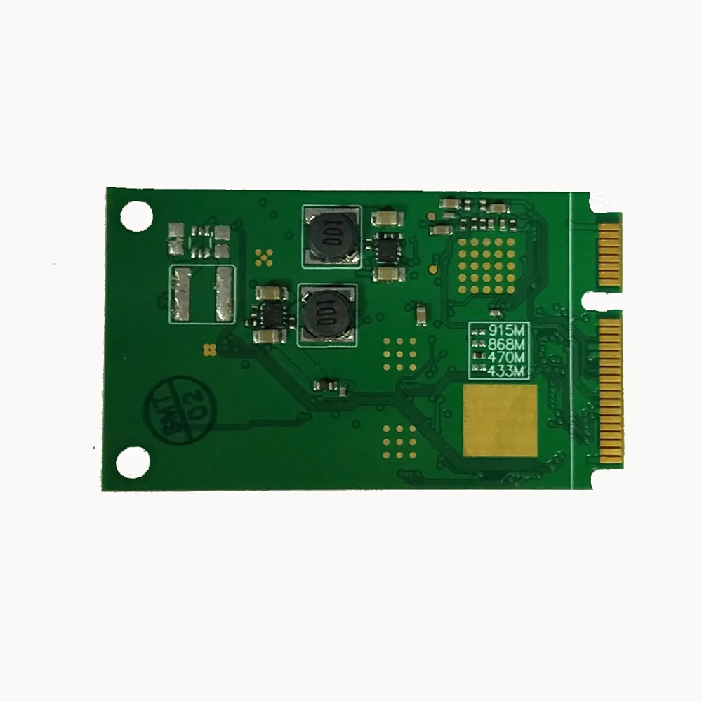 

MINI PCIE LoRa Concentrator Gateway Module LoRawan 1.0.2 Base on SX1301 Chip with SPI and USB Interface 868MHZ 915MHZ 470MHZ 23