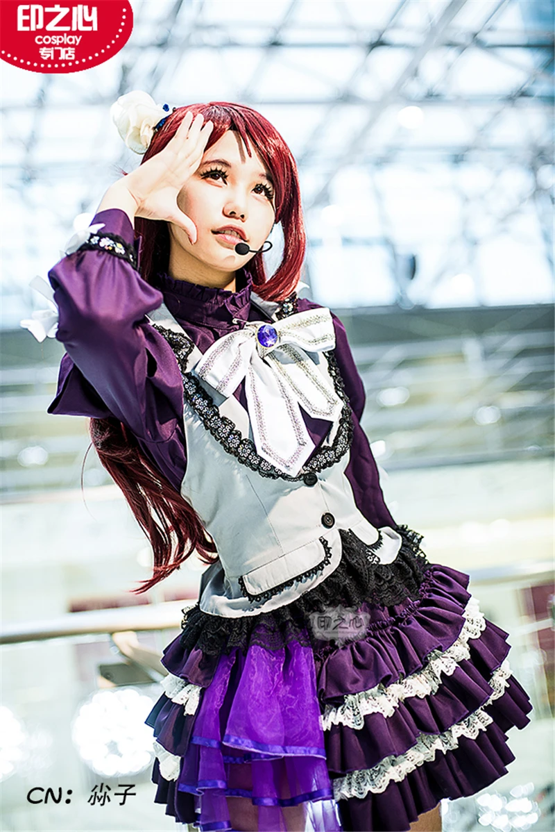 Аниме Love Live Sunshine Aqours Sakurauchi Riko Guilty Kiss униформа для девочек карнавальный костюм
