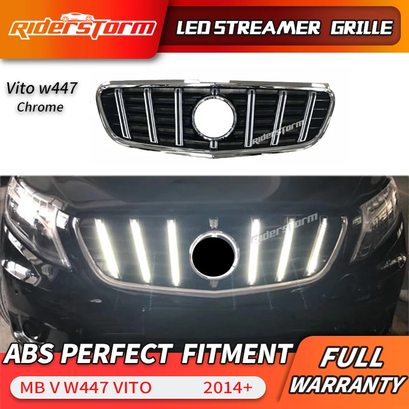 Светодиодная решетка для V Class W447 GT C180 C200 C250 C300|Гоночные решетки| |