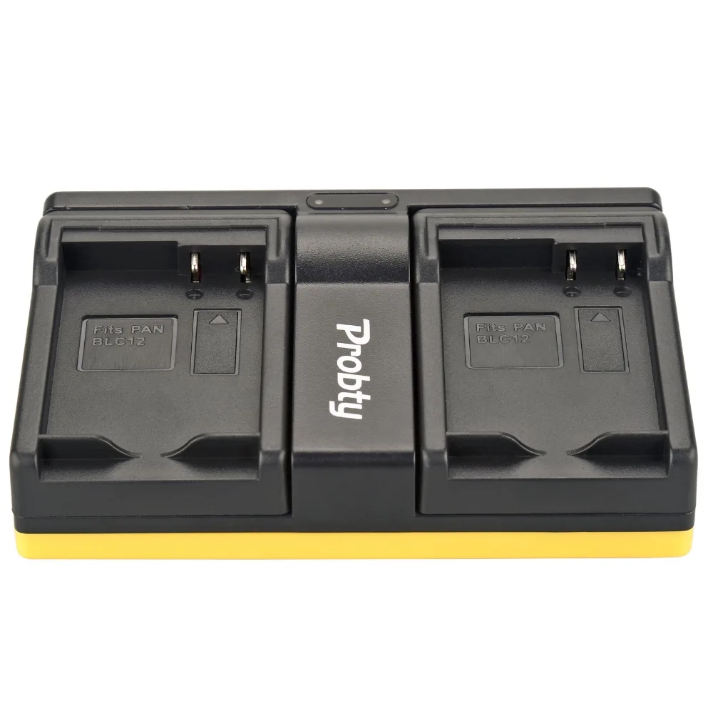 Probty DMW BLC12 ДМВ USB Dual Батарея Зарядное устройство для цифрового фотоаппарата Panasonic G5