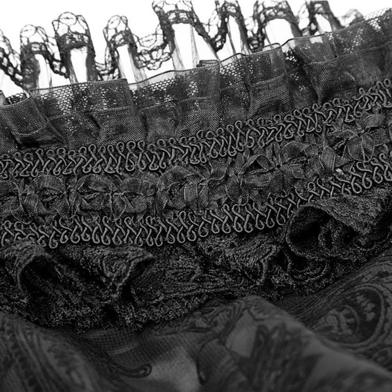 Мужская футболка в стиле панк черная рок для вечеринок косплея стимпанк Y643|emo