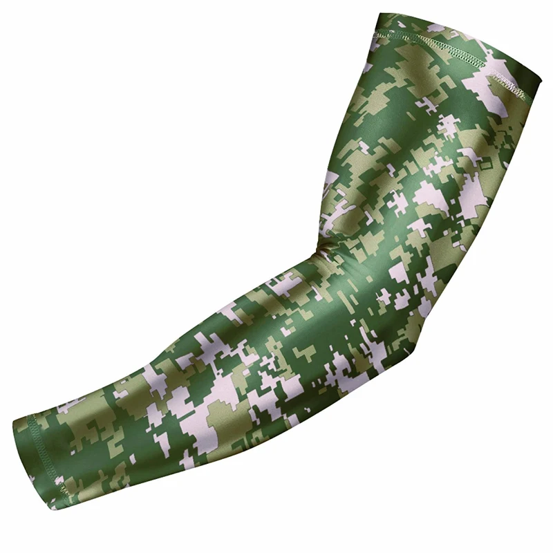 olive green Компрессионная манжета на руку-молодежные и взрослые Размеры-бейсбольный футбол, баскетбол, Спорт(1 рукав руки)(доступно более 100 цветов - Цвет: olive green