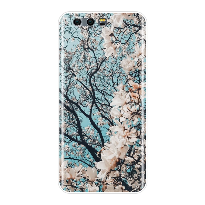 Задняя крышка для Huawei Honor 10 9 8 8X MAX 7 7S 7X 7A 7C Pro мягкий силиконовый розовый чехол
