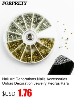 Украшения для ногтей Nagels DIY блестящие стразы аксессуары поставки Nailart 3D Decorazioni Unghie Deco Strass 2 мм 067