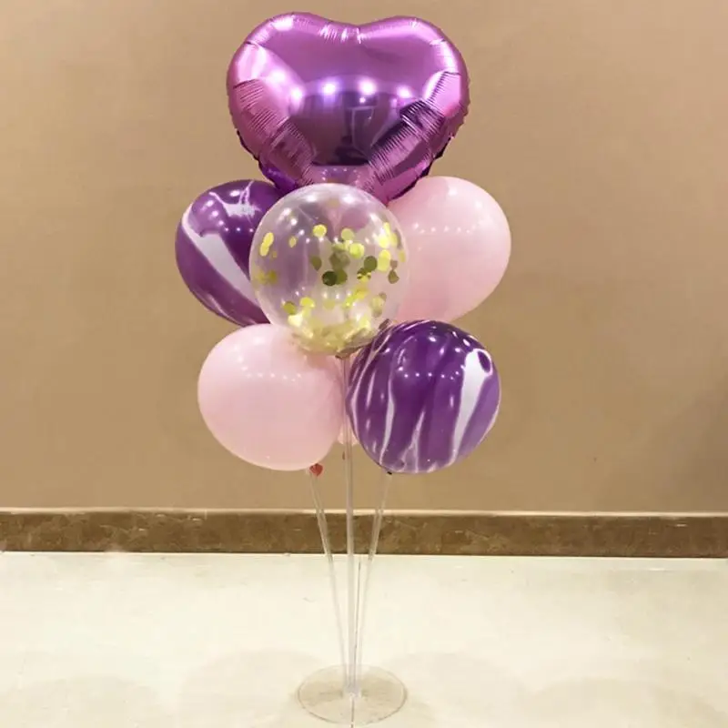 1 Набор воздушные шары на день рождения DIY вечерние украшения Воздушные шары стол поддержка стержня блесток шары для свадьбы и дня рождения вечерние украшения