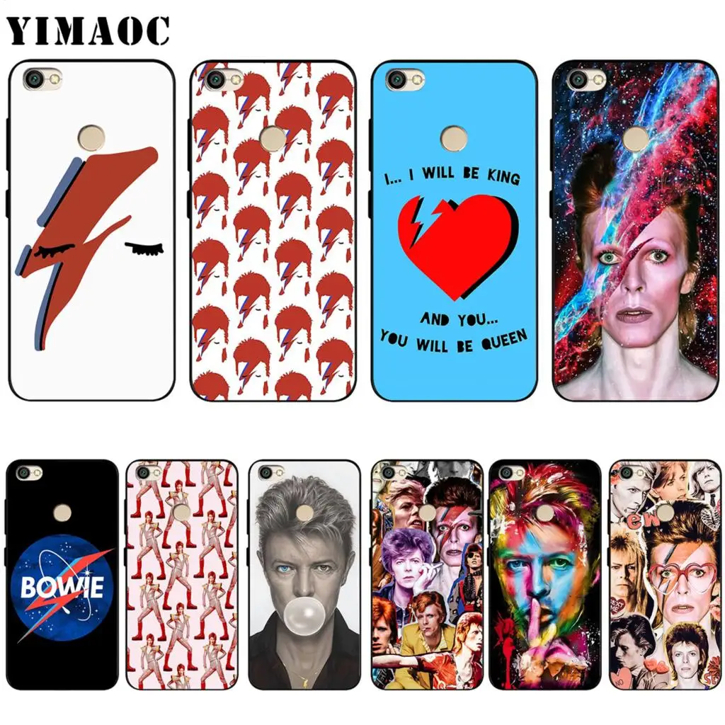 Чехол David Bowie для Xiaomi Redmi MI Note MAX 3 6a 7 6 8 9 10 GO SE A1 A2 A3 Lite 8A F1 Pro|Бамперы| |
