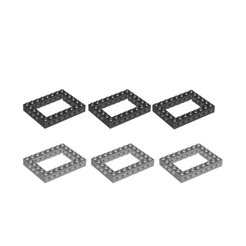 2 шт./лот Technic серии MOC кирпичные части луч 6*8 рамка квадратные Строительные блоки
