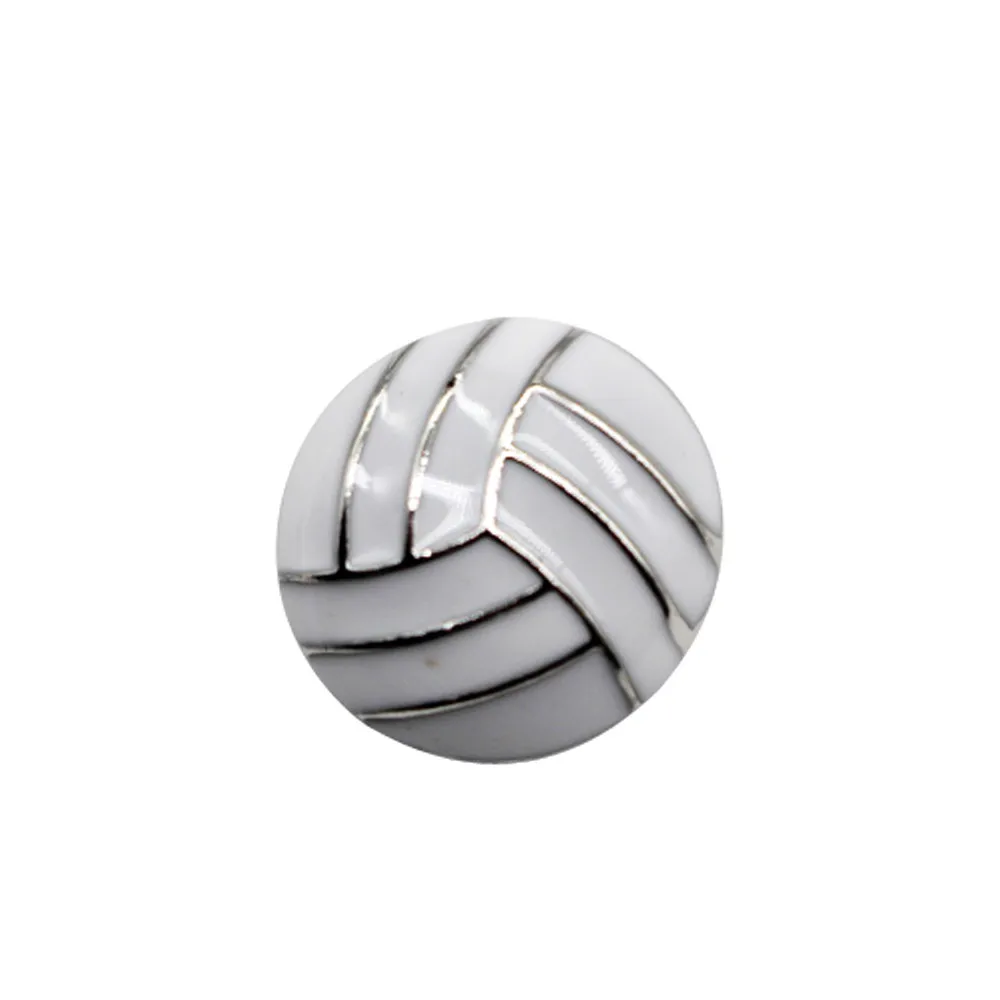 New Colored football butterfly flower Nana Snap Buttons Enamel Animal Ginger Button fit 18mm Bracelet Jewelry | Украшения и