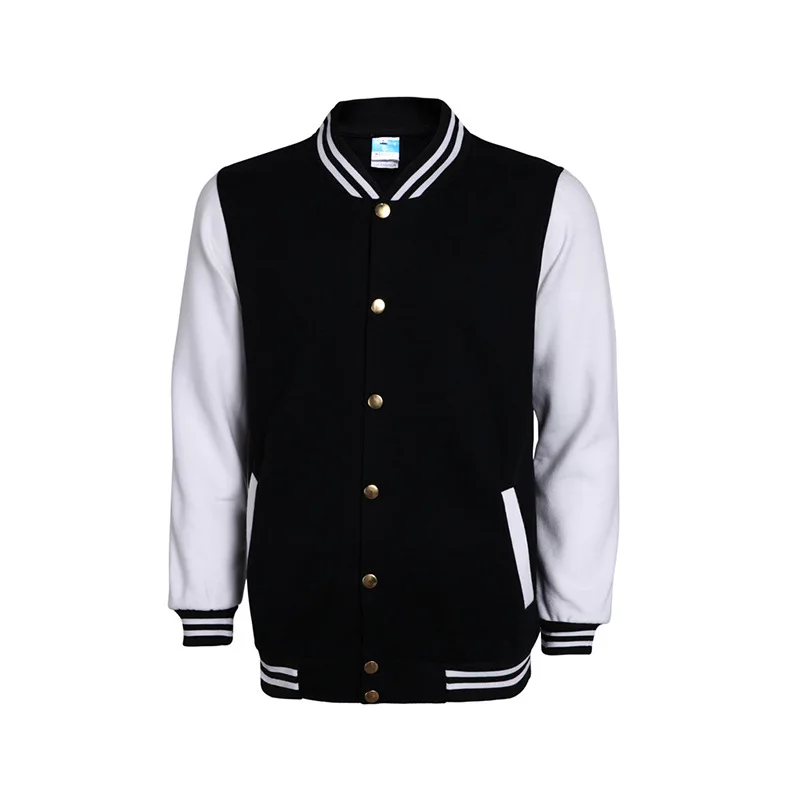 Классическая синяя Студенческая бейсбольная куртка для мужчин Veste Homme 2016 Осенняя