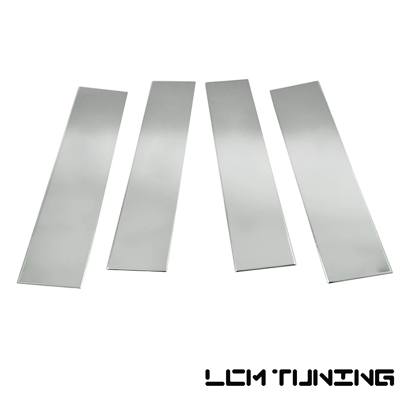 4 шт. автомобильные наклейки из нержавеющей стали для Ford F150 04 05 06 07 08 09 10 11 12 13 14 304