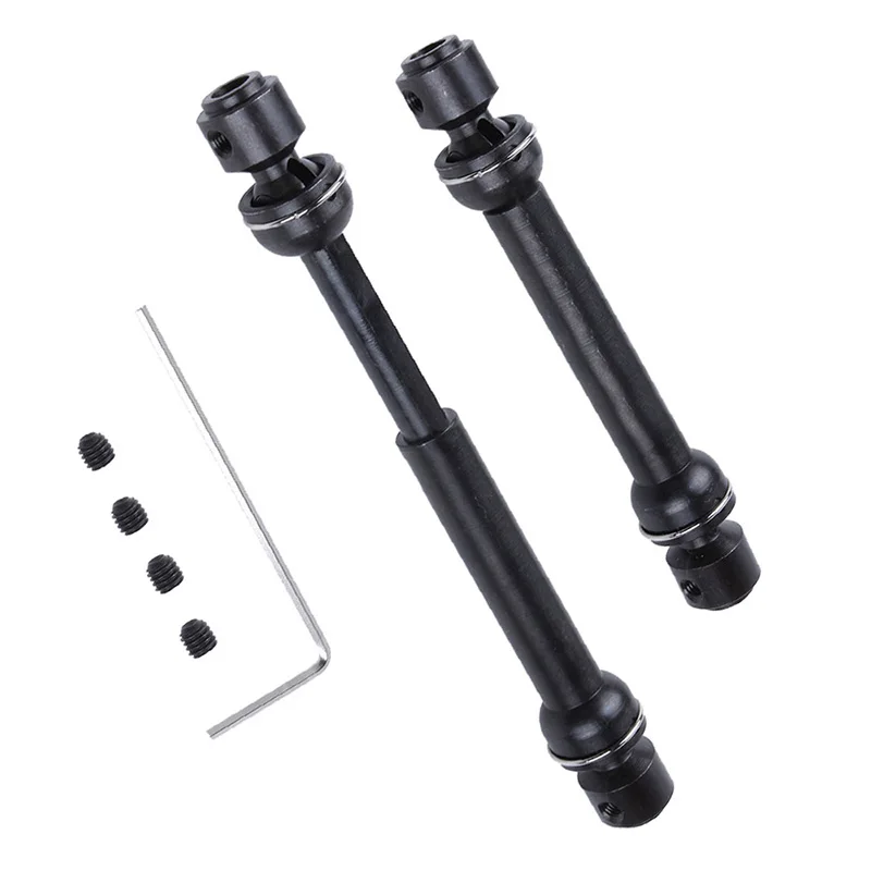 Сталь приводной вал запасные части ДУ игрушки для 1:10 осевой SCX10 RC4WD RC автомобиль