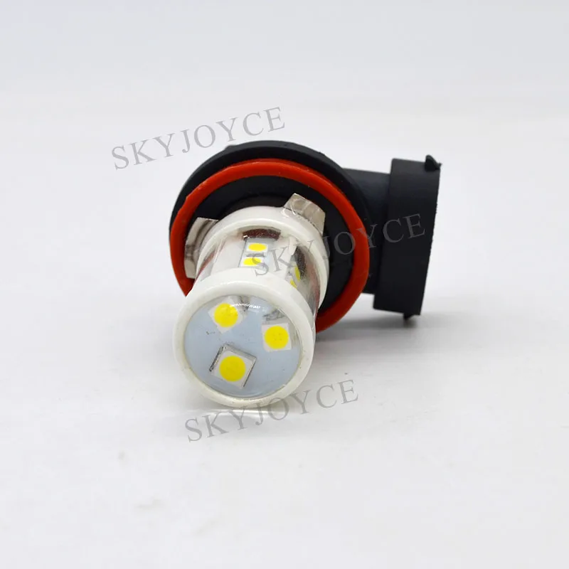 SKYJOYCE 1 пара керамических 9005 H8 H11 светодиодсветодиодный противотуманных фар 3030 18SMD