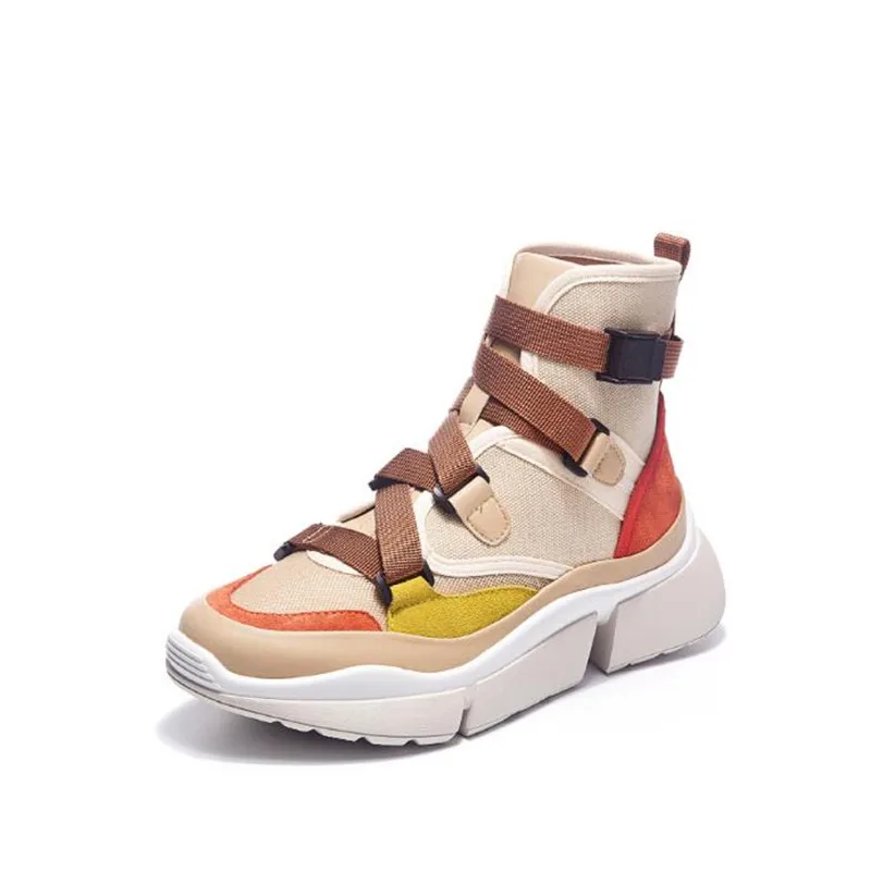 Модные кроссовки новинка 2018 модная женская Вулканизированная обувь из