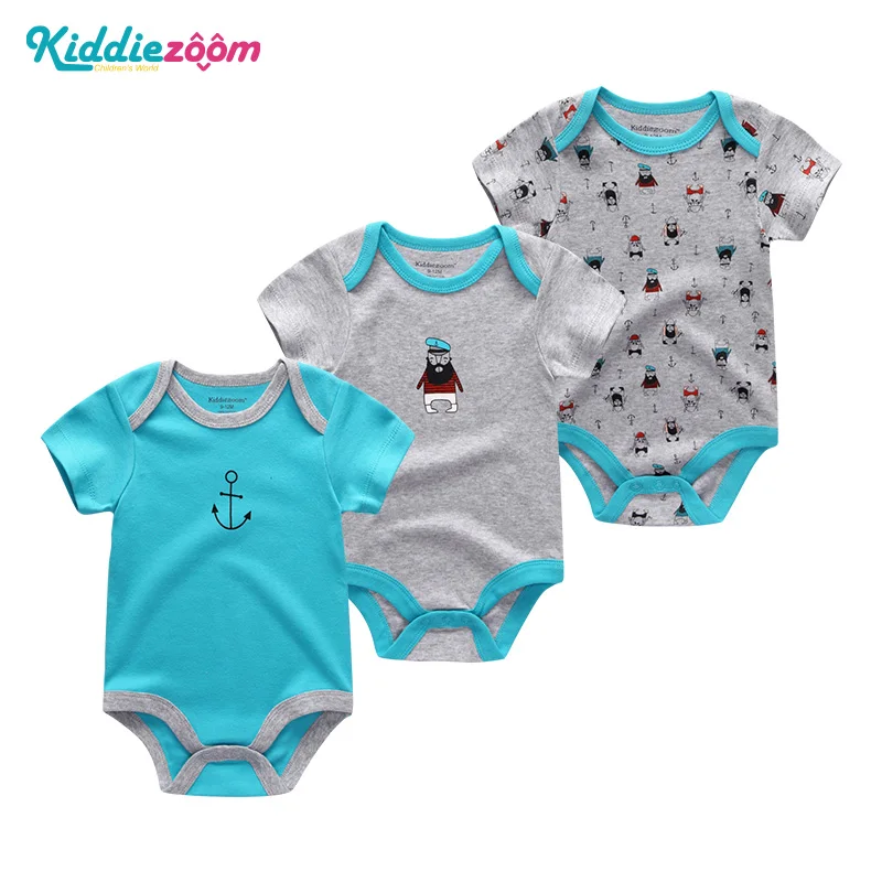 2019 Модный комплект одежды для новорожденных Комбинезоны младенцев комбинезоны с