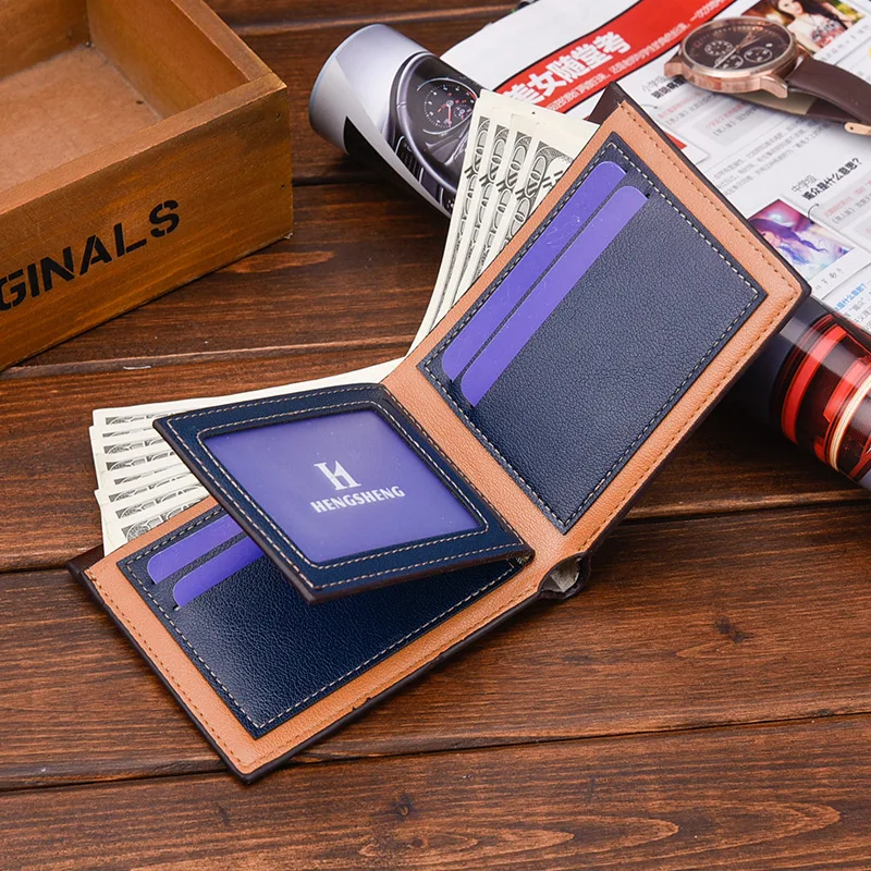 RFID Блокировка новые мужские кошельки антимагнитные 3 цвета Samll молния монета карман ID Держатель карты кошелек