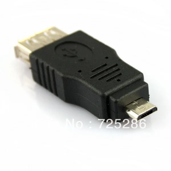 Hot sale + Standard USB 2.0 Female to Micro Male Adapter Converter 50pcs free shipping tracking number|shipping scales|adapter toshibaadapter iso |