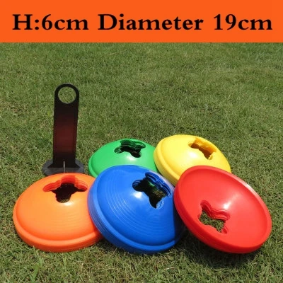 Бесплатная доставка товары для футбольных тренировок пластины препятствия