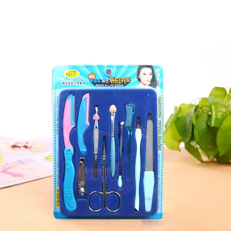2018 / New Manicure Foot Care Set Nail All Purpose Scissors Tool 10 sets setsA0099XX | Красота и здоровье