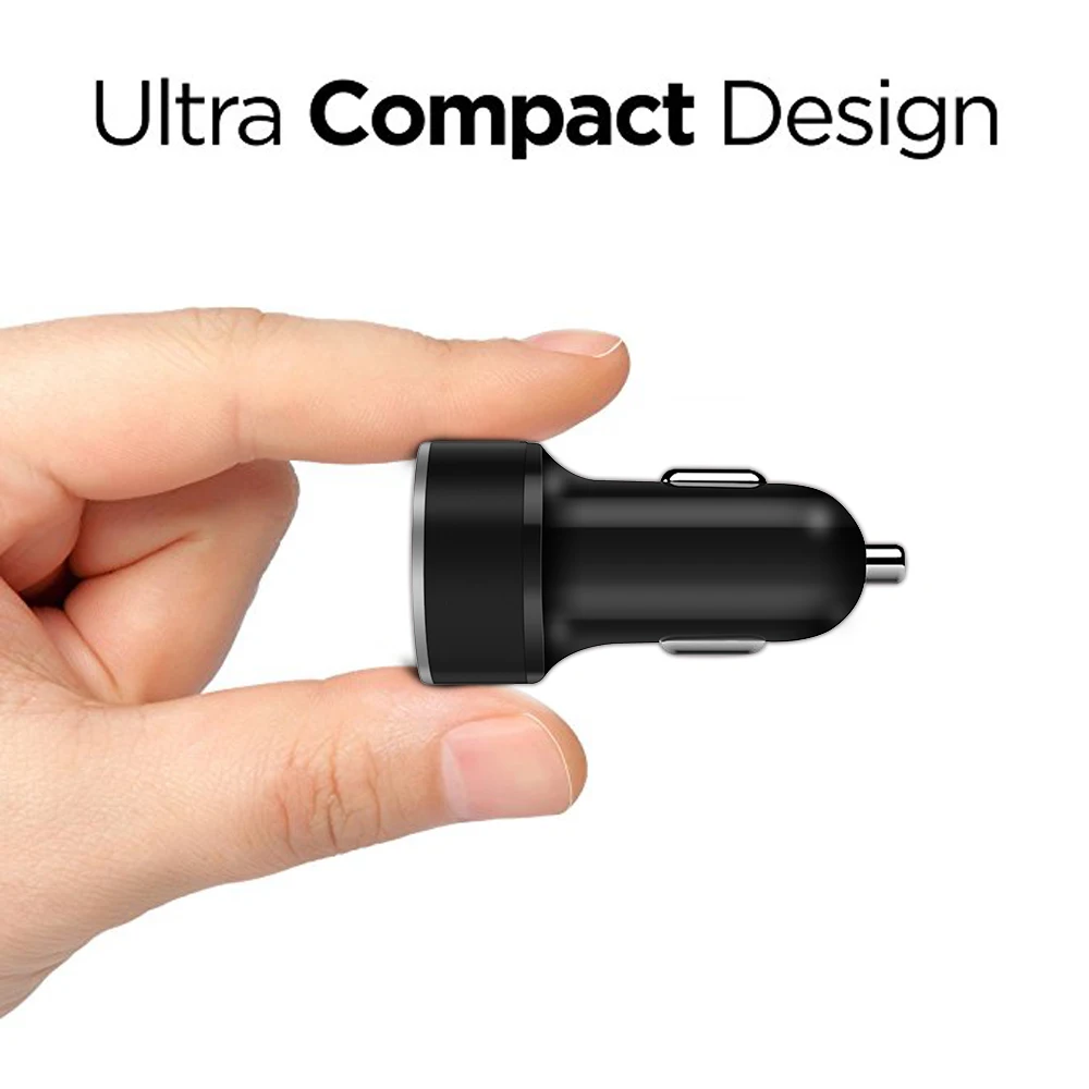 1 шт. мини Dual USB Автомобильное зарядное устройство Универсальный прикуриватель 2