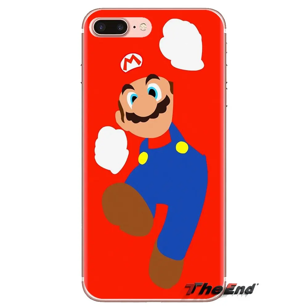 Силиконовые чехлы Супер Марио Bros грибы для huawei G7 G8 P7 P8 P9 P10 P20 P30 Lite Mini Pro P Smart Plus 2017 2018