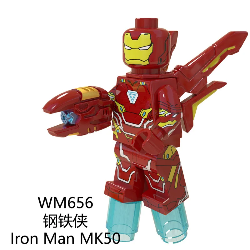 Новое поступление Железный человек Legoings Мстители 4 шт. капитан Марвел Тор Халк