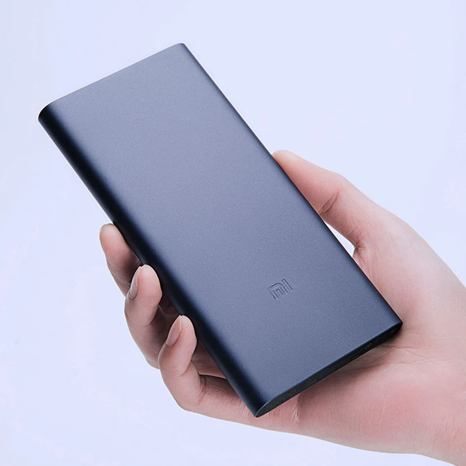 Оригинал 10000 мАч Xiao mi power Bank 2 Внешний аккумулятор для быстрой зарядки Dual-USB