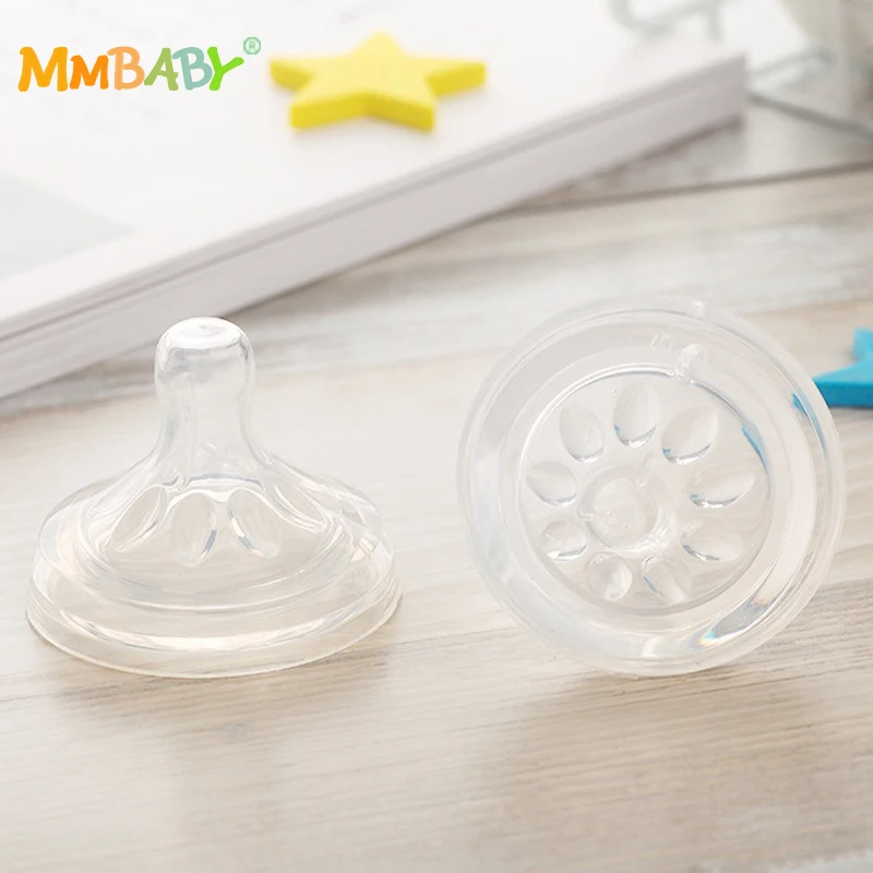 MMBABY силиконовый младенец малыш ребенок прорезыватель уход бутылка для комления